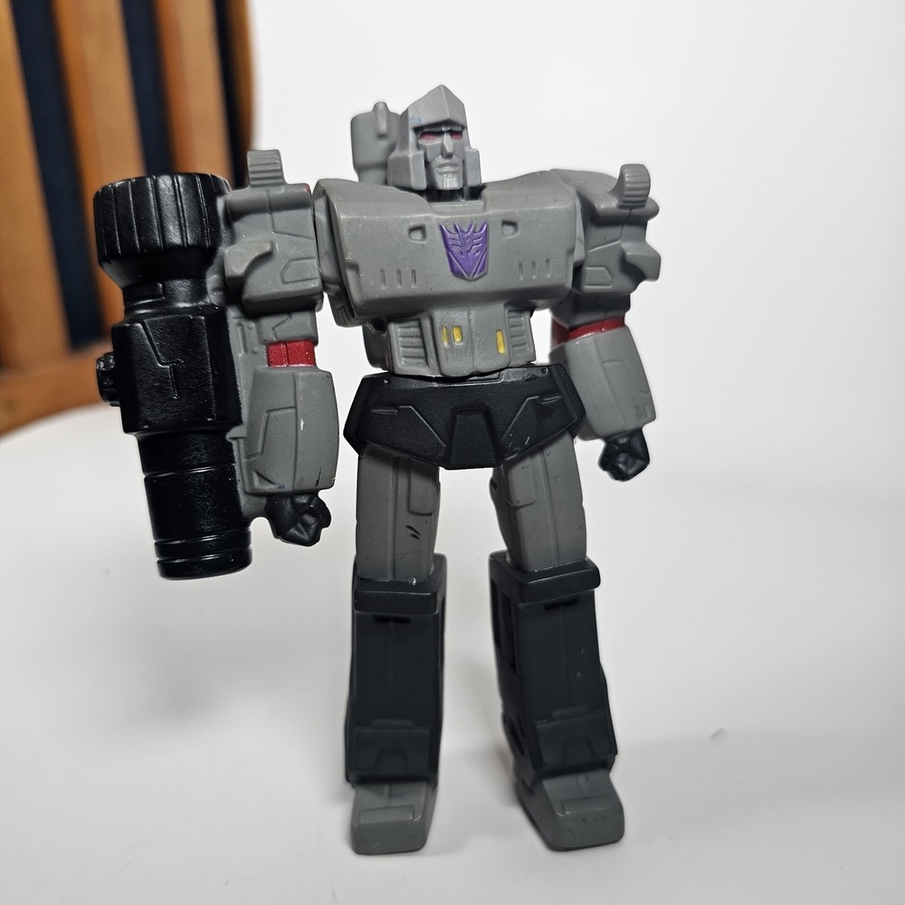 Transformers G1 Megatron 6" Titan Warrior 2013 Gray Vinyl Plastic
